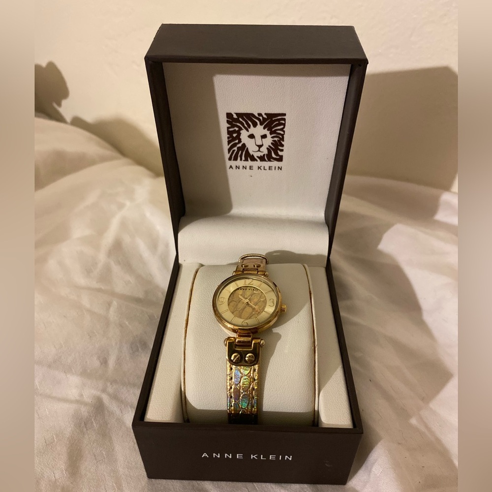 Vintage Anne Klein Watch with Black Box